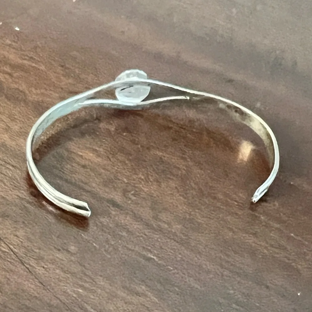 ⭐️Host Pick⭐️ Vintage Baby Silver & turquoise bracelet